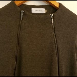 Calvin Klein sleeveless grey dress